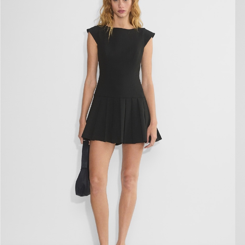 Aritzia Sunday Best Palette dress- Elegant Black Women's Dress